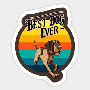 Best Dog Ever Sticker